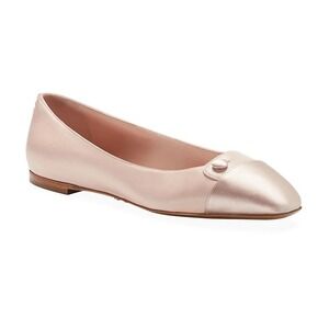 Sarah Flint Sacchetto Ballet Petal Nappa And Patent Flat Shoe IT 37 US 7
